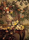 Frederic Bazille Flowers painting